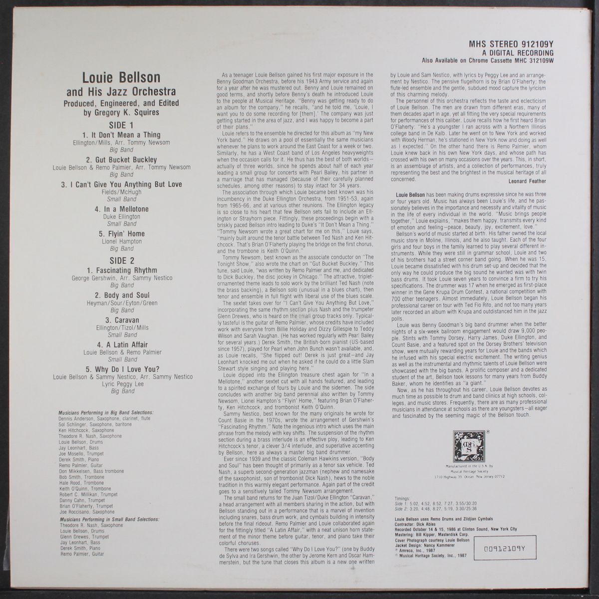 louie bellson by LOUIE BELLSON