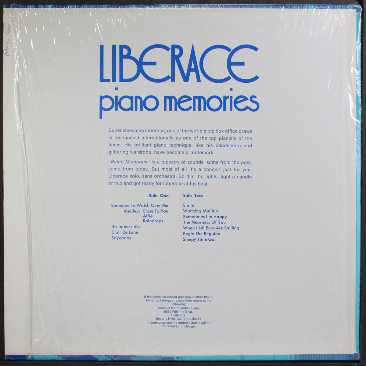 piano memories by LIBERACE