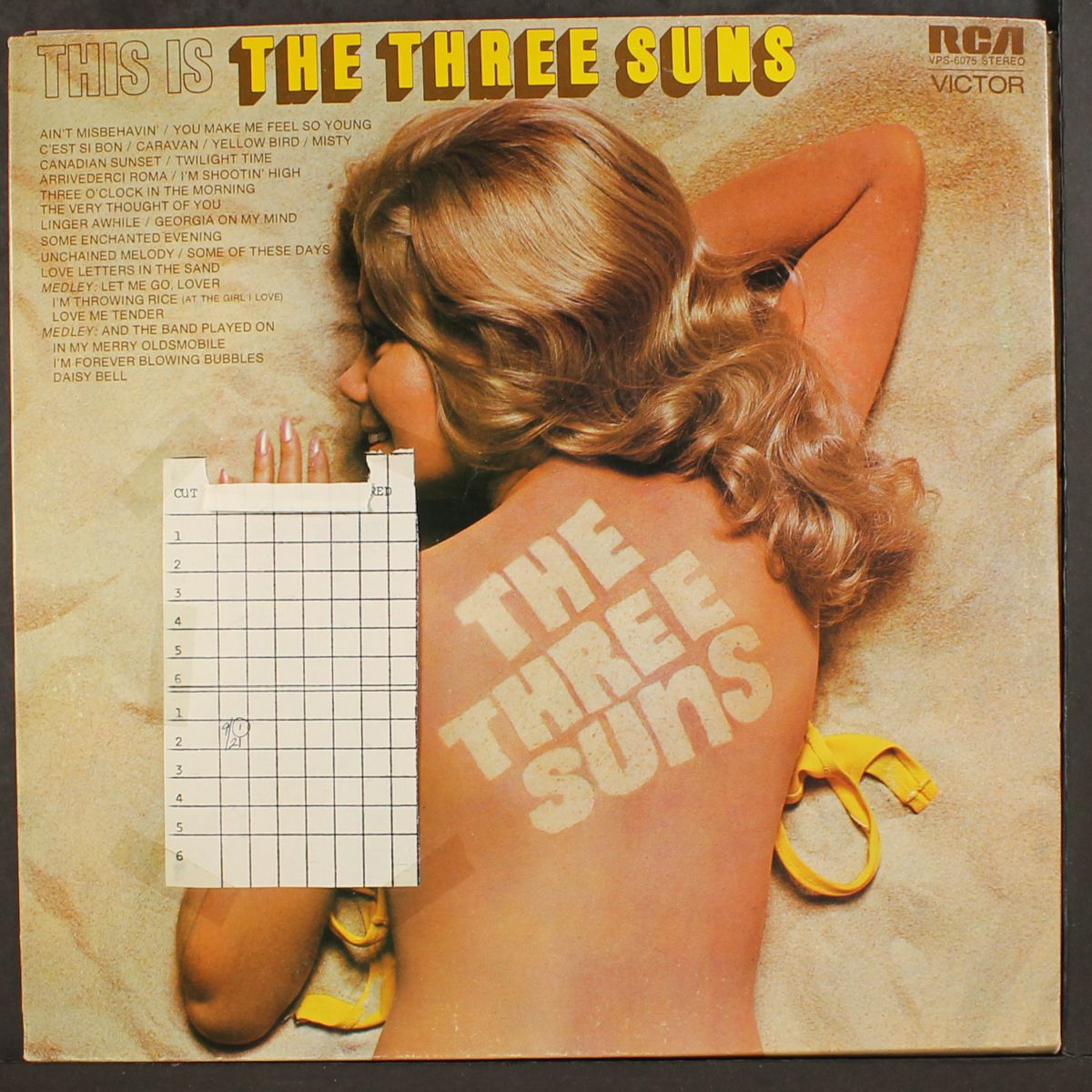 this is by THREE SUNS