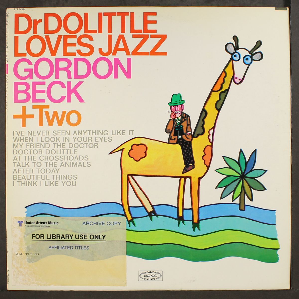 dr doolittle loves jazz by GORDON BECK + TWO