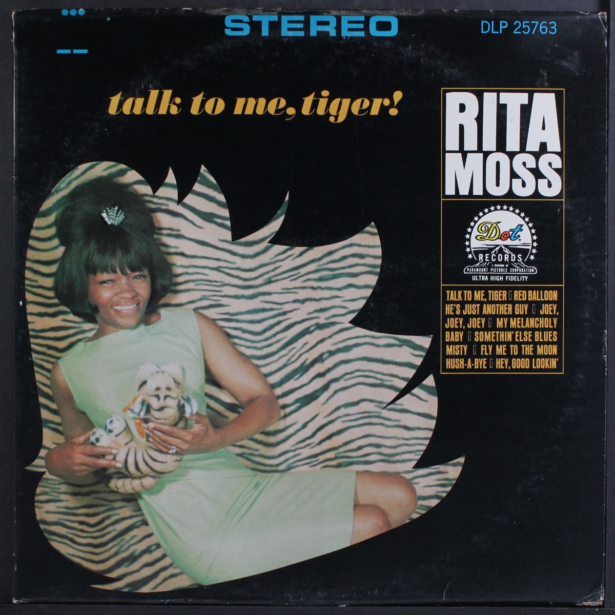 talk to me, tiger by RITA MOSS