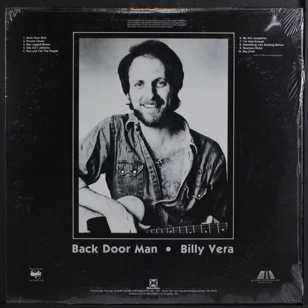 back door man by BILLY VERA