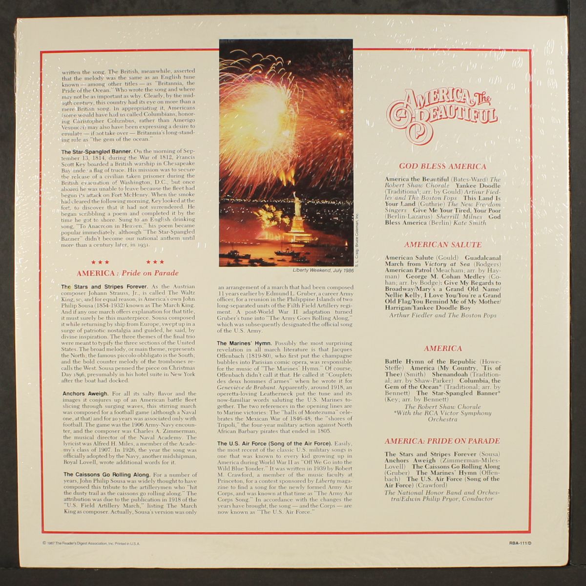 america the beautiful by VARIOUS