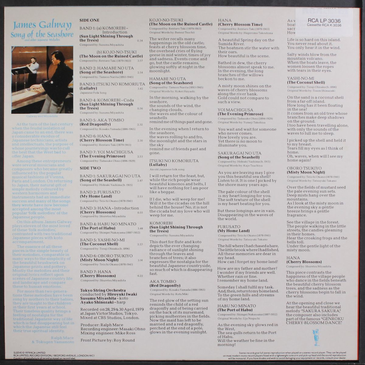song of the seashore by JAMES GALWAY