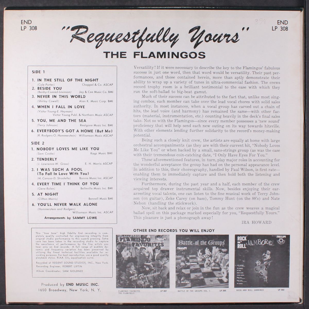 requestfully yours by FLAMINGOS