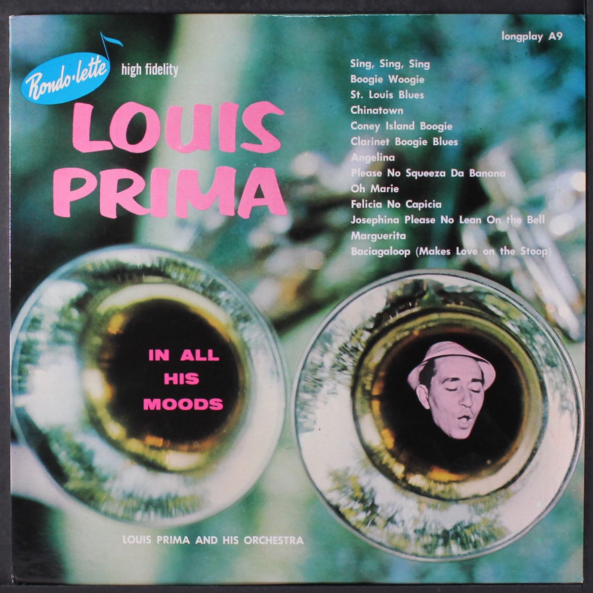 in all his moods by LOUIS PRIMA