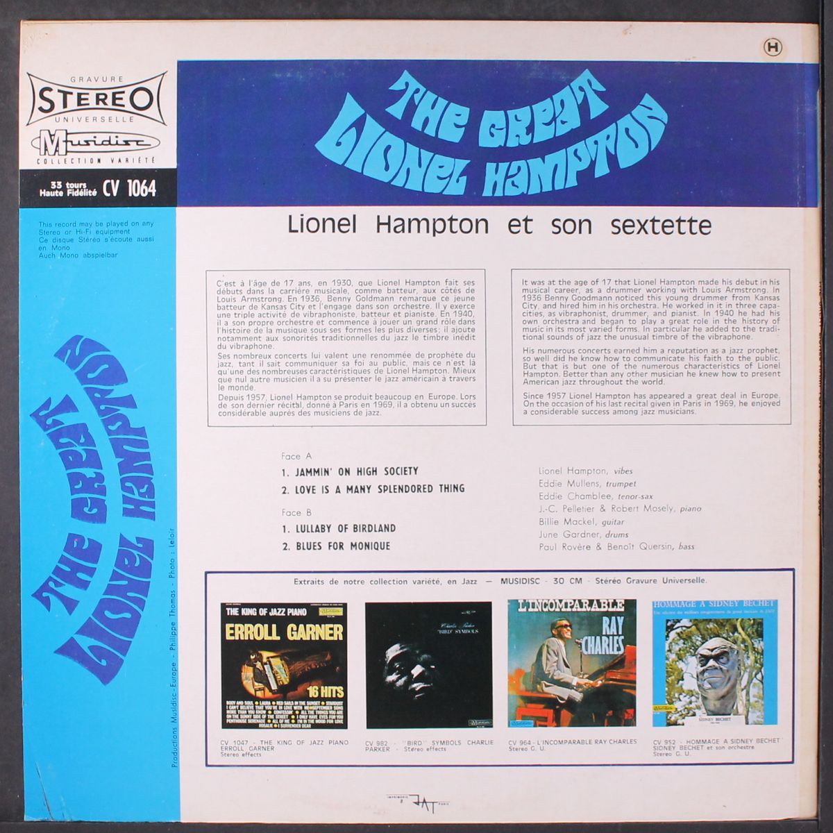 the great by LIONEL HAMPTON