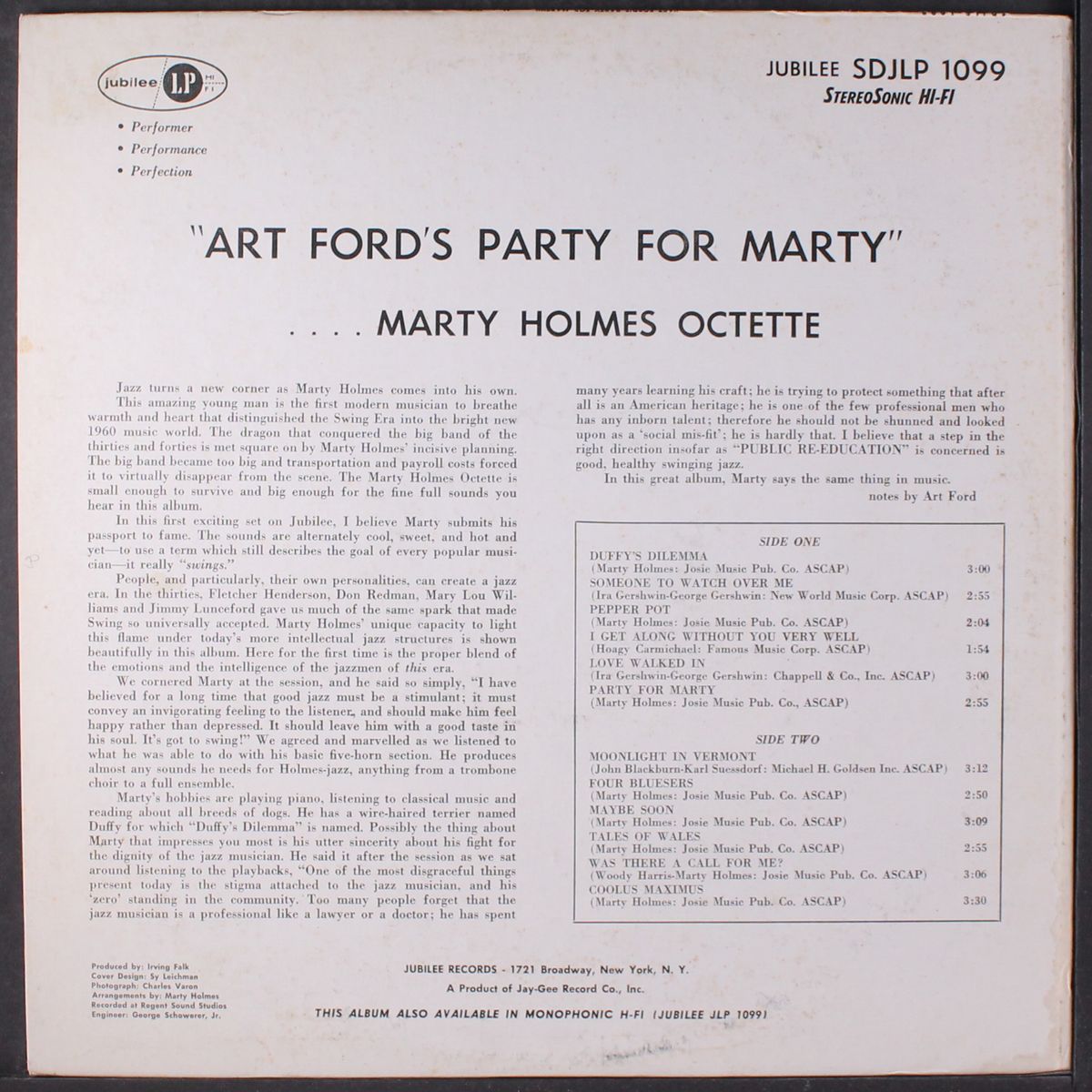 art ford's party for marty by MARTY HOLMES