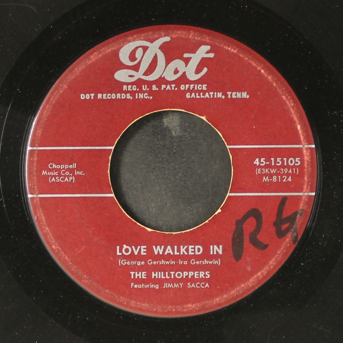 love walked in / to be alone by HILLTOPPERS