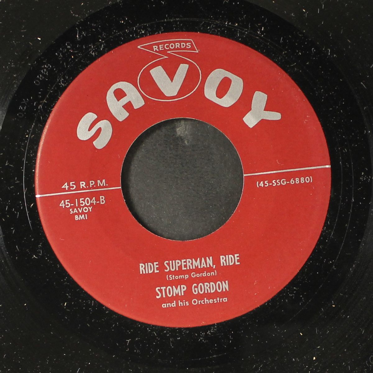 ride superman, ride / oh tell me why by STOMP GORDON