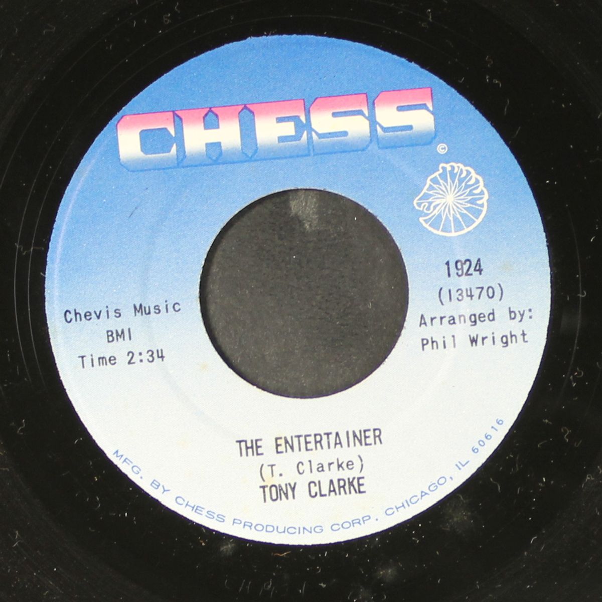 the entertainer / this heart of mine by TONY CLARKE