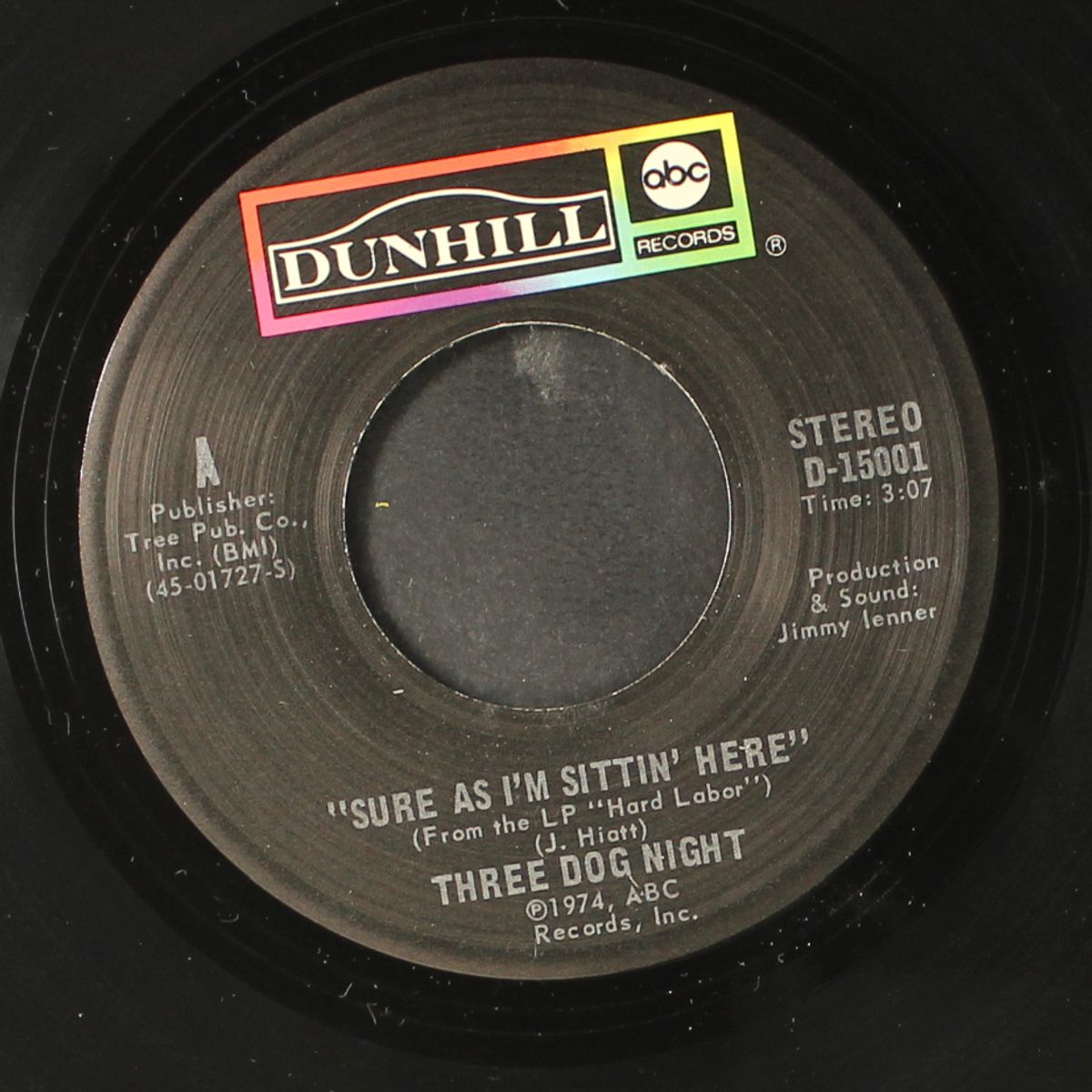sure as i'm sittin' here / anytime babe by THREE DOG NIGHT