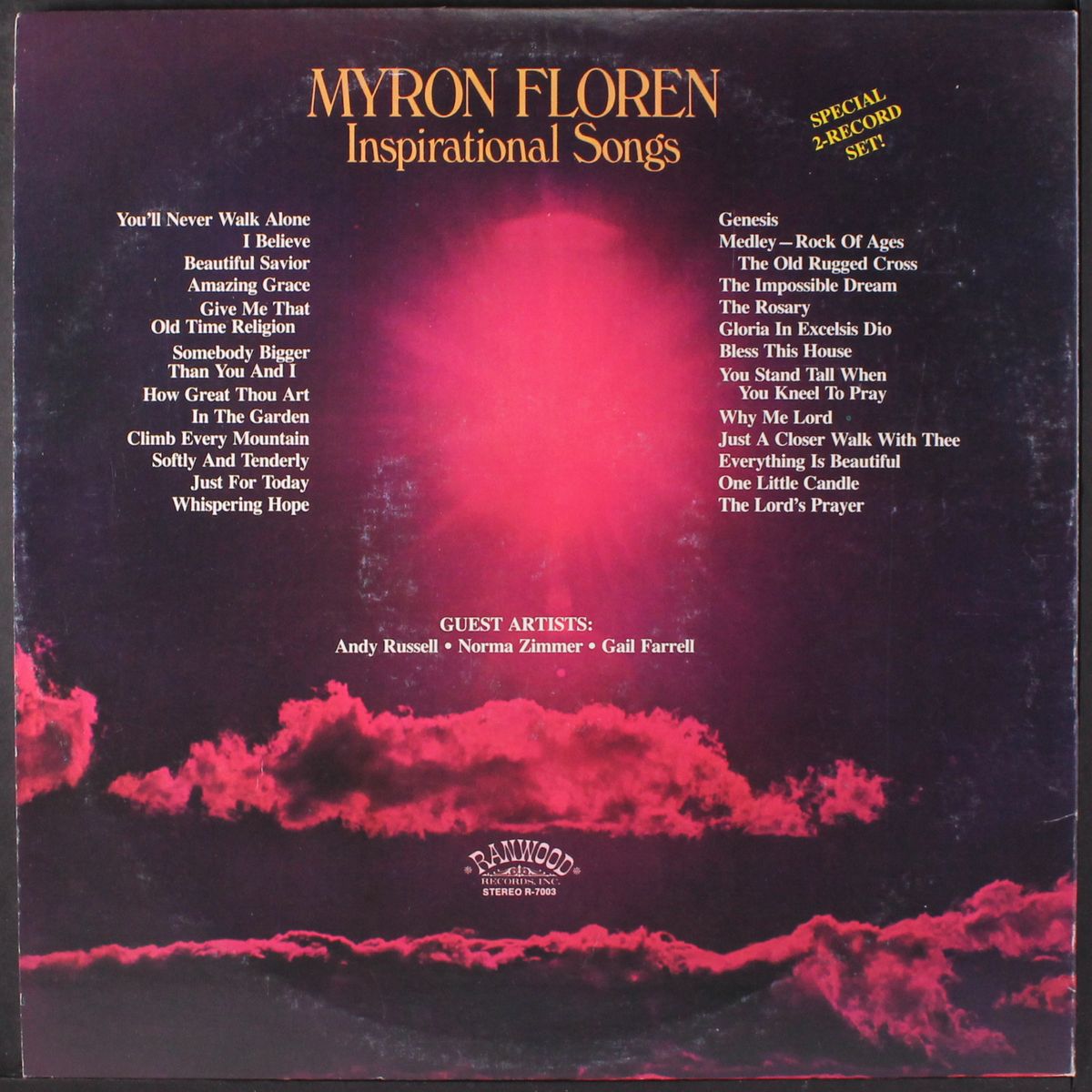 inspirational songs by MYRON FLOREN