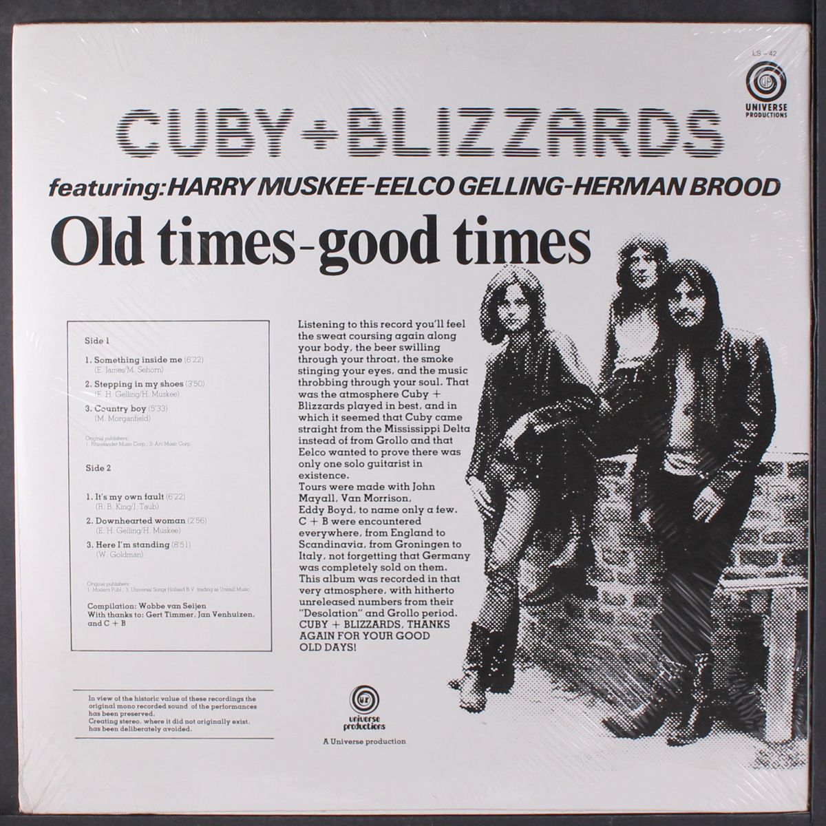 old times - good times by CUBY & BLIZZARDS