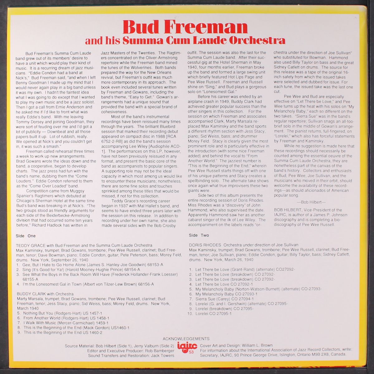 see what the boys in the back room will have by BUD FREEMAN