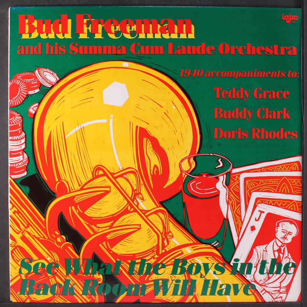see what the boys in the back room will have by BUD FREEMAN