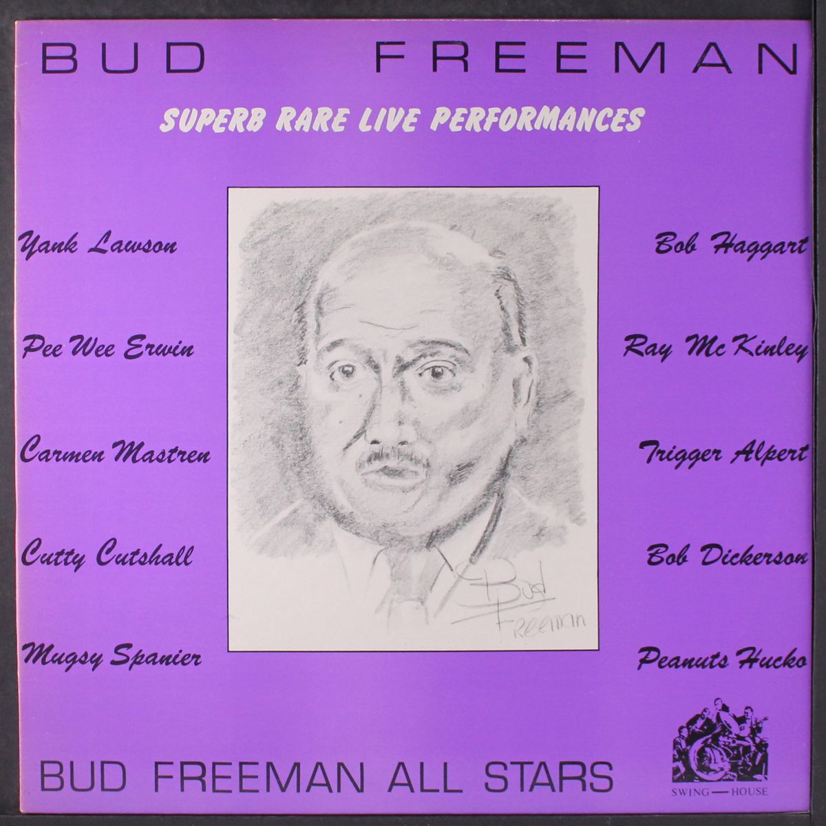 superb rare live performances by BUD FREEMAN