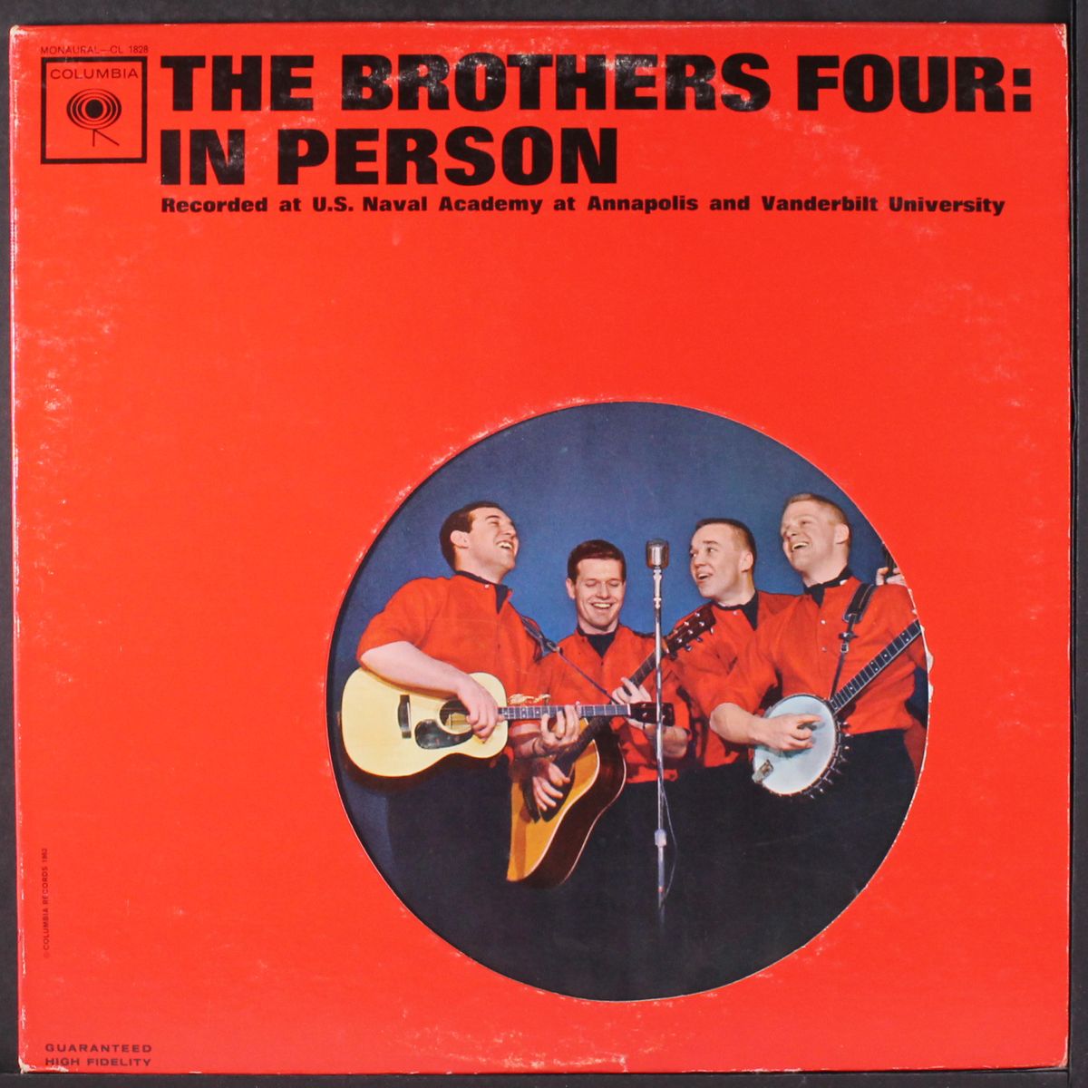 in person by BROTHERS FOUR