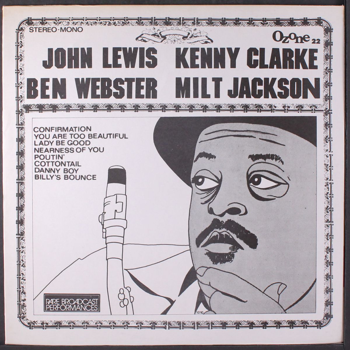 rare broadcast performances by BEN WEBSTER