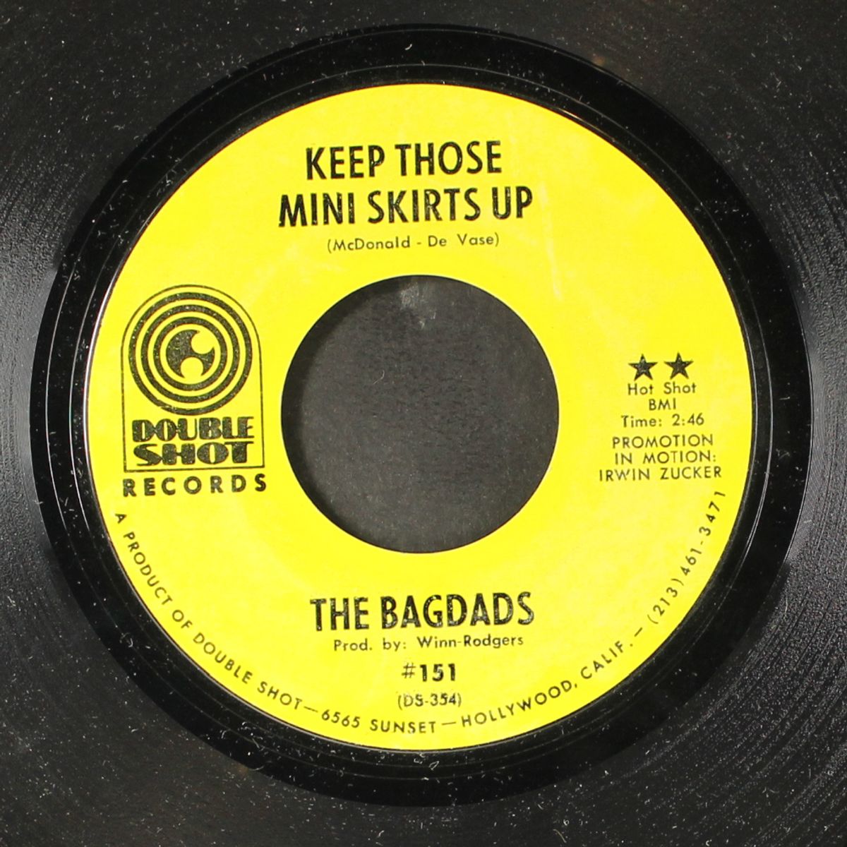 let's talk about the bad times / keep those mini-skirts up by BAGDADS