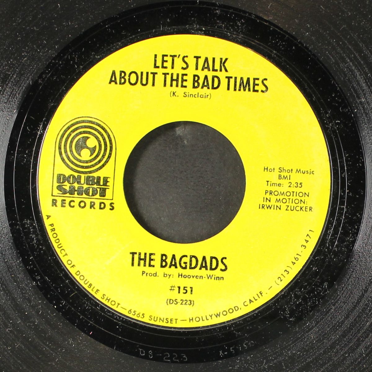 let's talk about the bad times / keep those mini-skirts up by BAGDADS