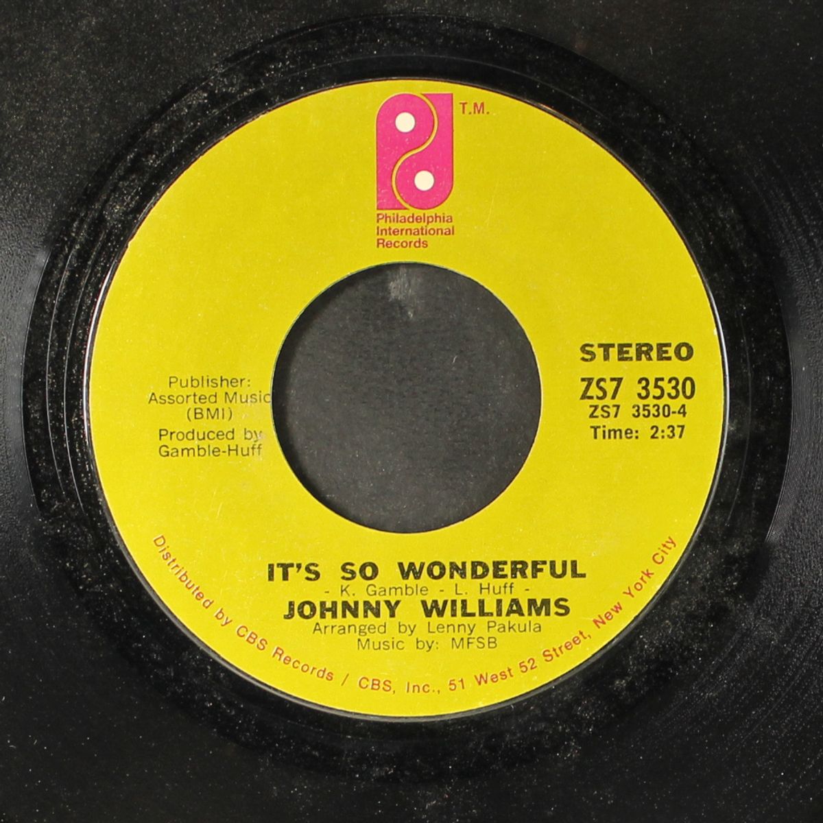 put it in motion / it's so wonderful by JOHNNY WILLIAMS