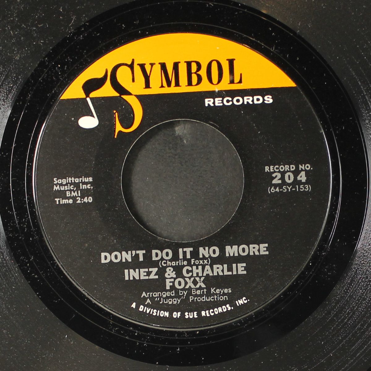 don't do it no more / i fancy you by INEZ & CHARLIE FOXX