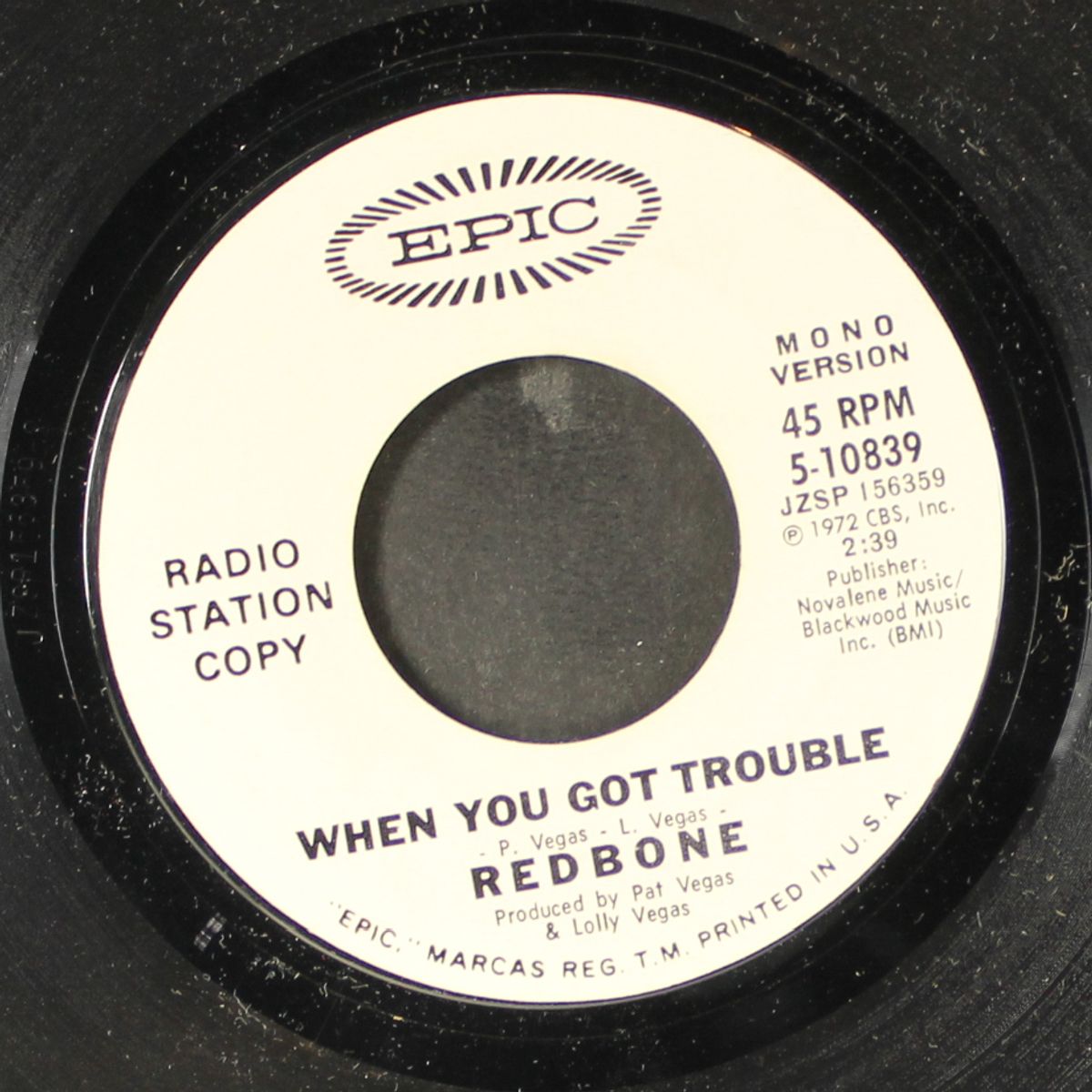 when you got trouble by REDBONE