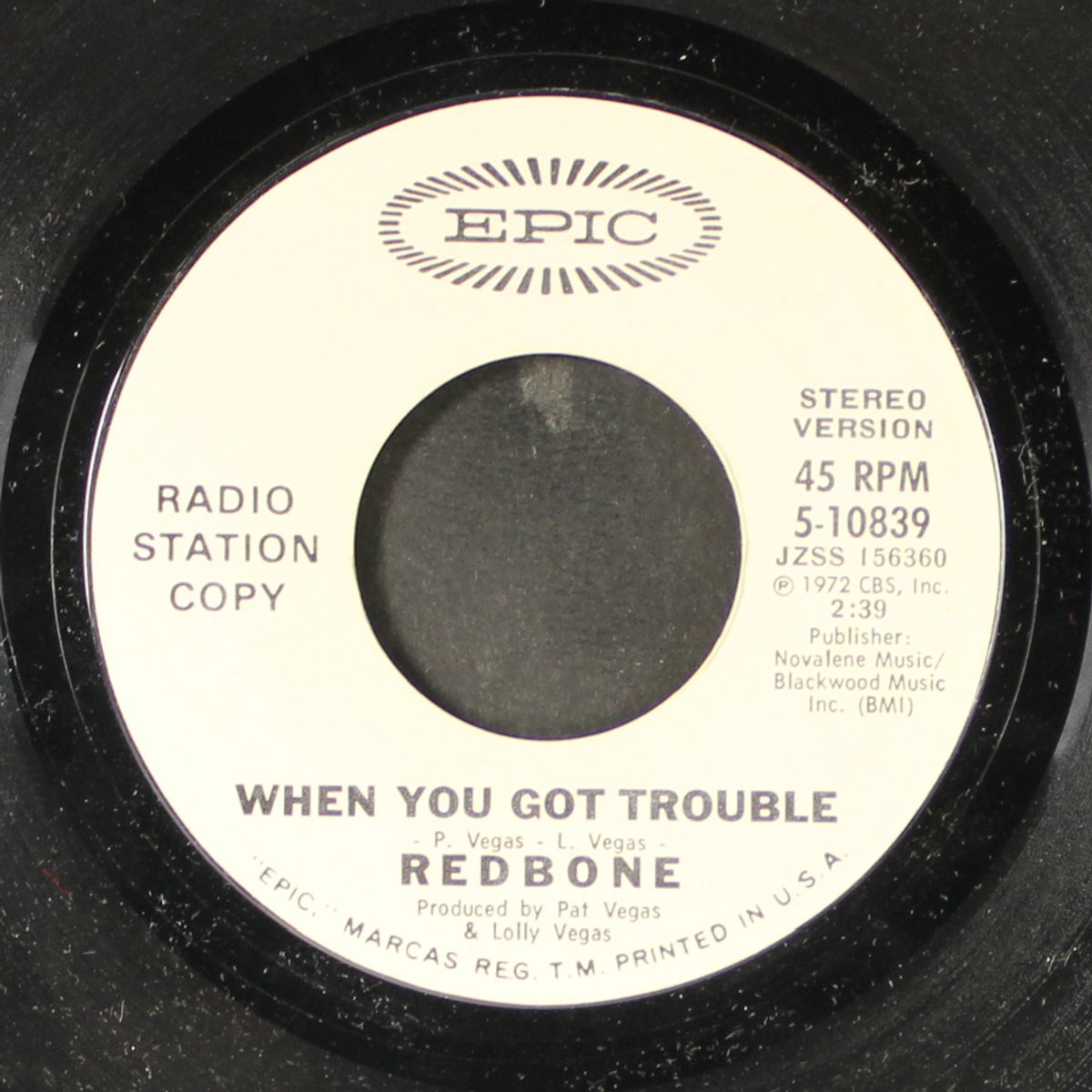 when you got trouble by REDBONE