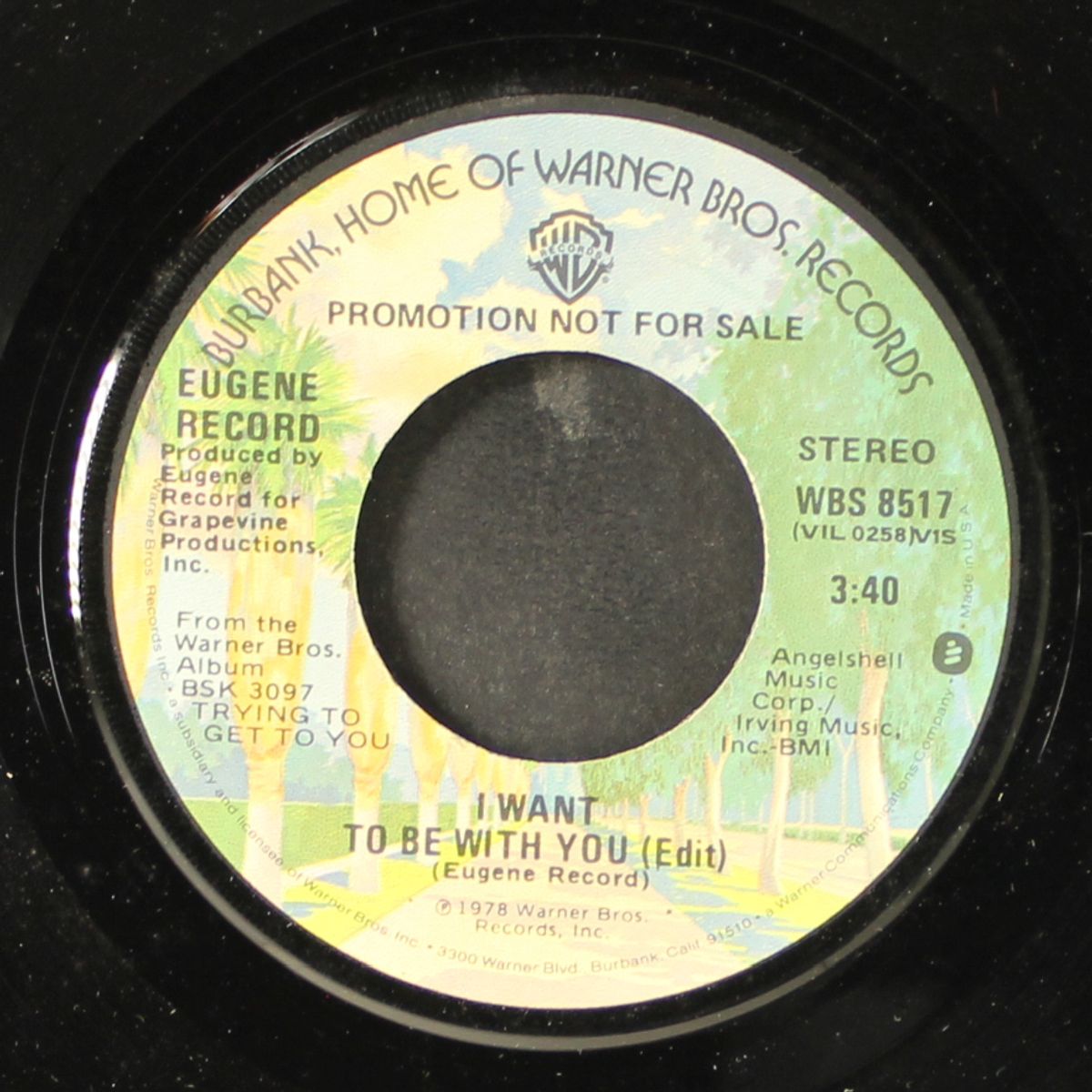 i want to be with you / mono by EUGENE RECORD