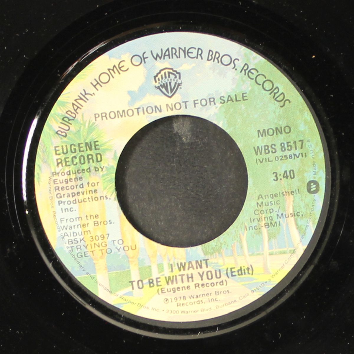 i want to be with you / mono by EUGENE RECORD