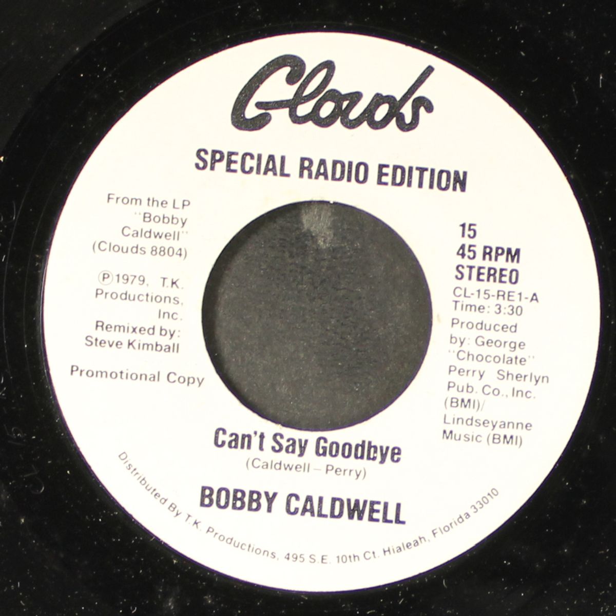 can't say goodbye / same by BOBBY CALDWELL