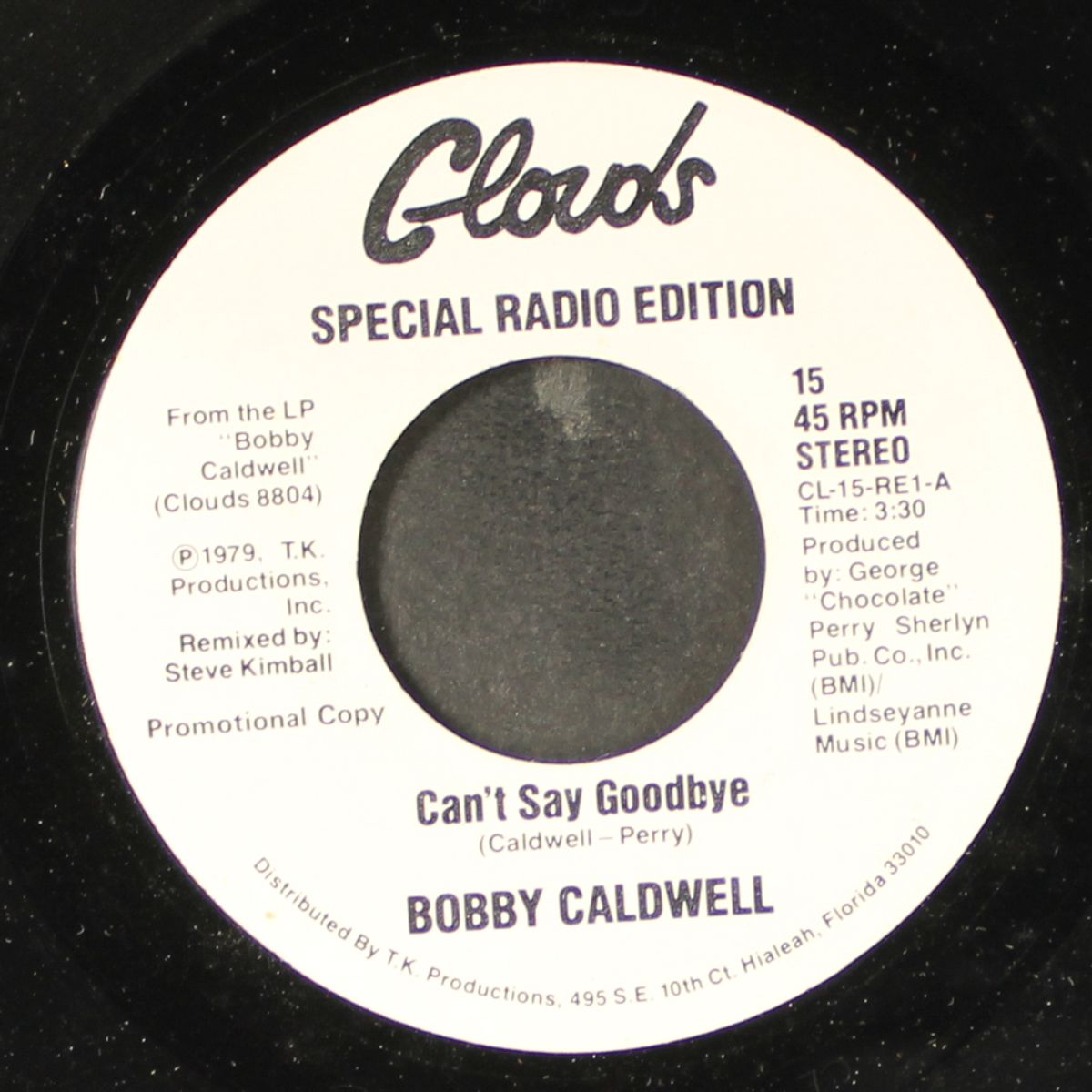 can't say goodbye / same by BOBBY CALDWELL