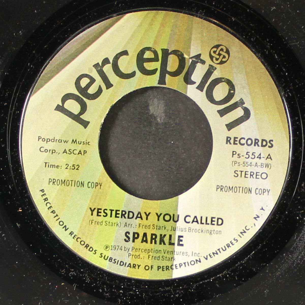 yesterday you called / ain't never been there with you by SPARKLE