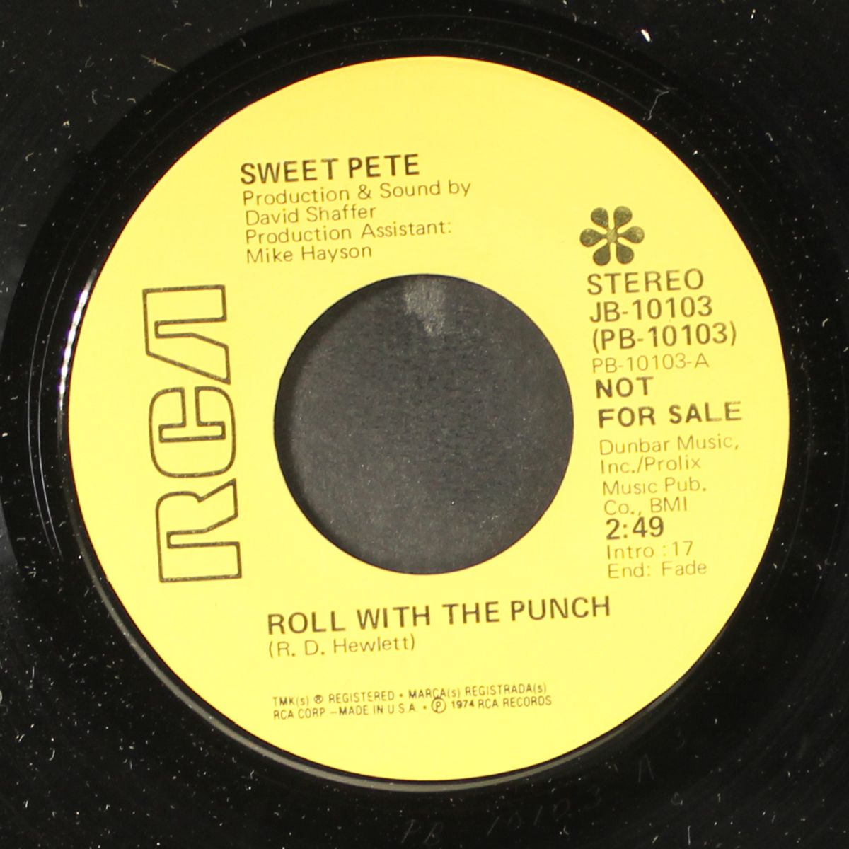 roll with the punch by SWEET PETE