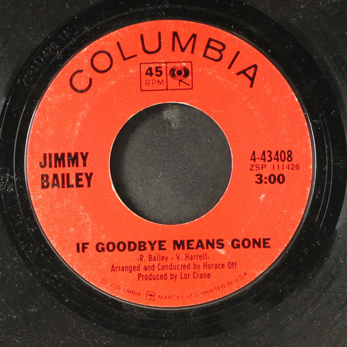 if goodbye means gone / hush by JIMMY BAILEY