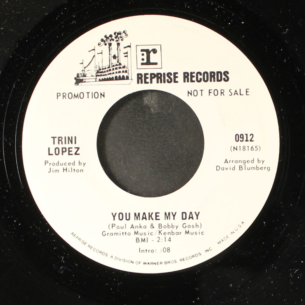 five o'clock world / you make my day by TRINI LOPEZ