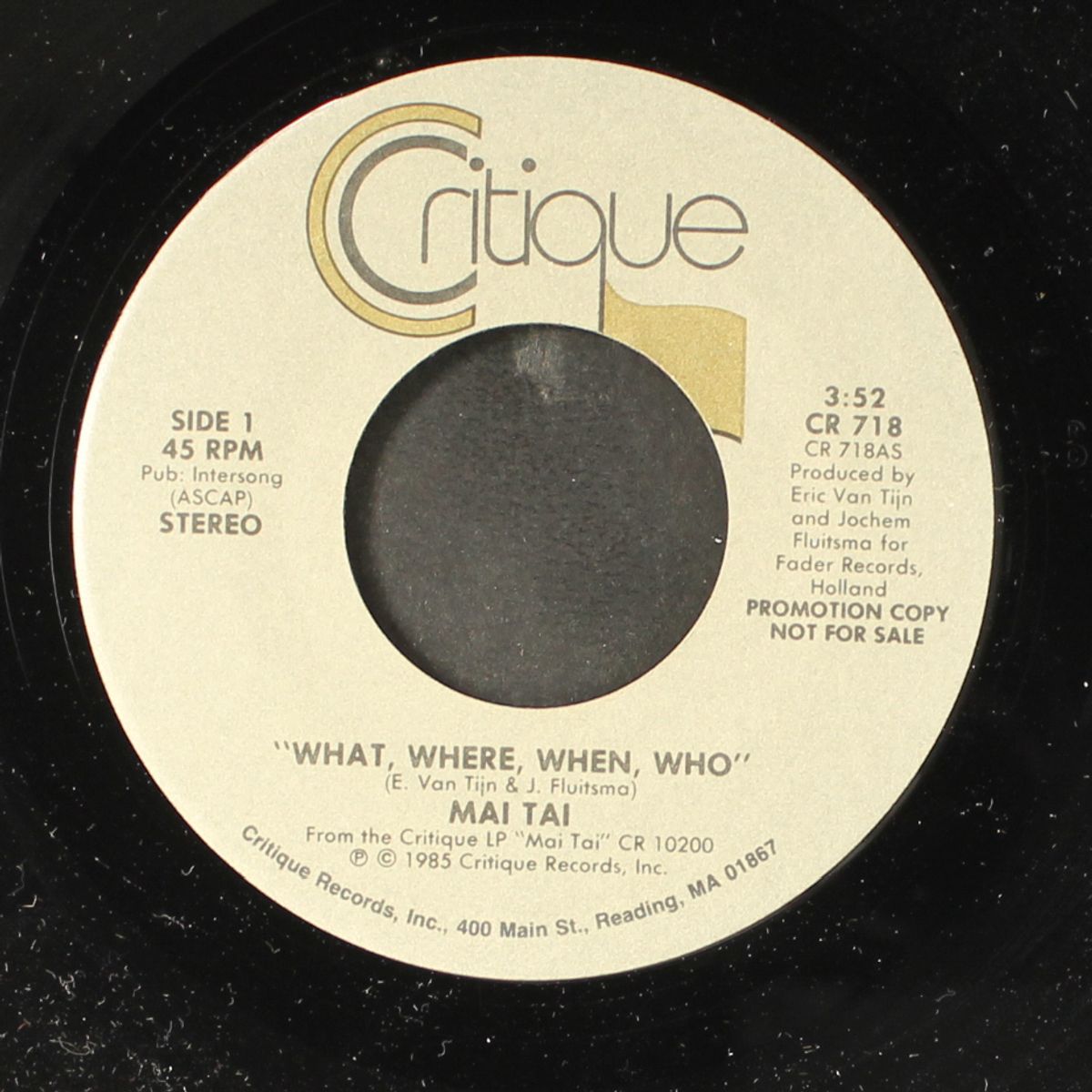 what where when who / mono by MAI TAI