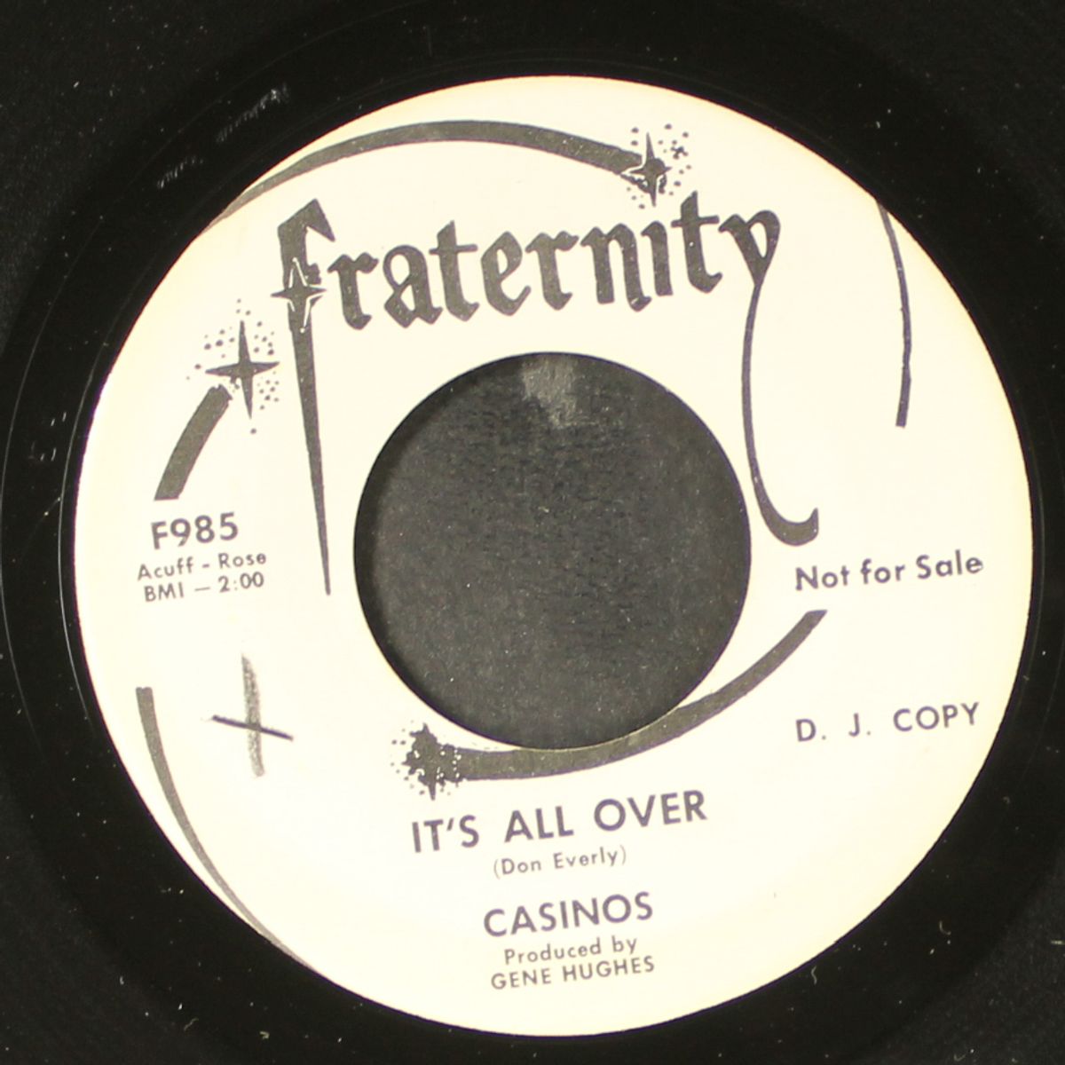 it's all over / tailor made by CASINOS