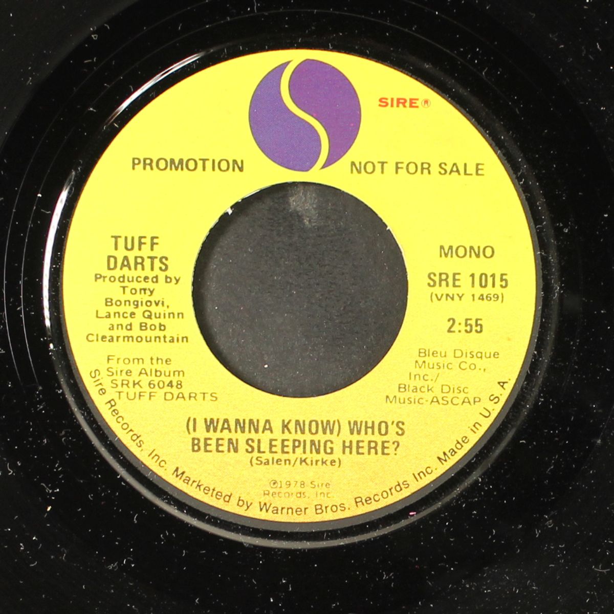 who's been sleeping here? / mono by TUFF DARTS