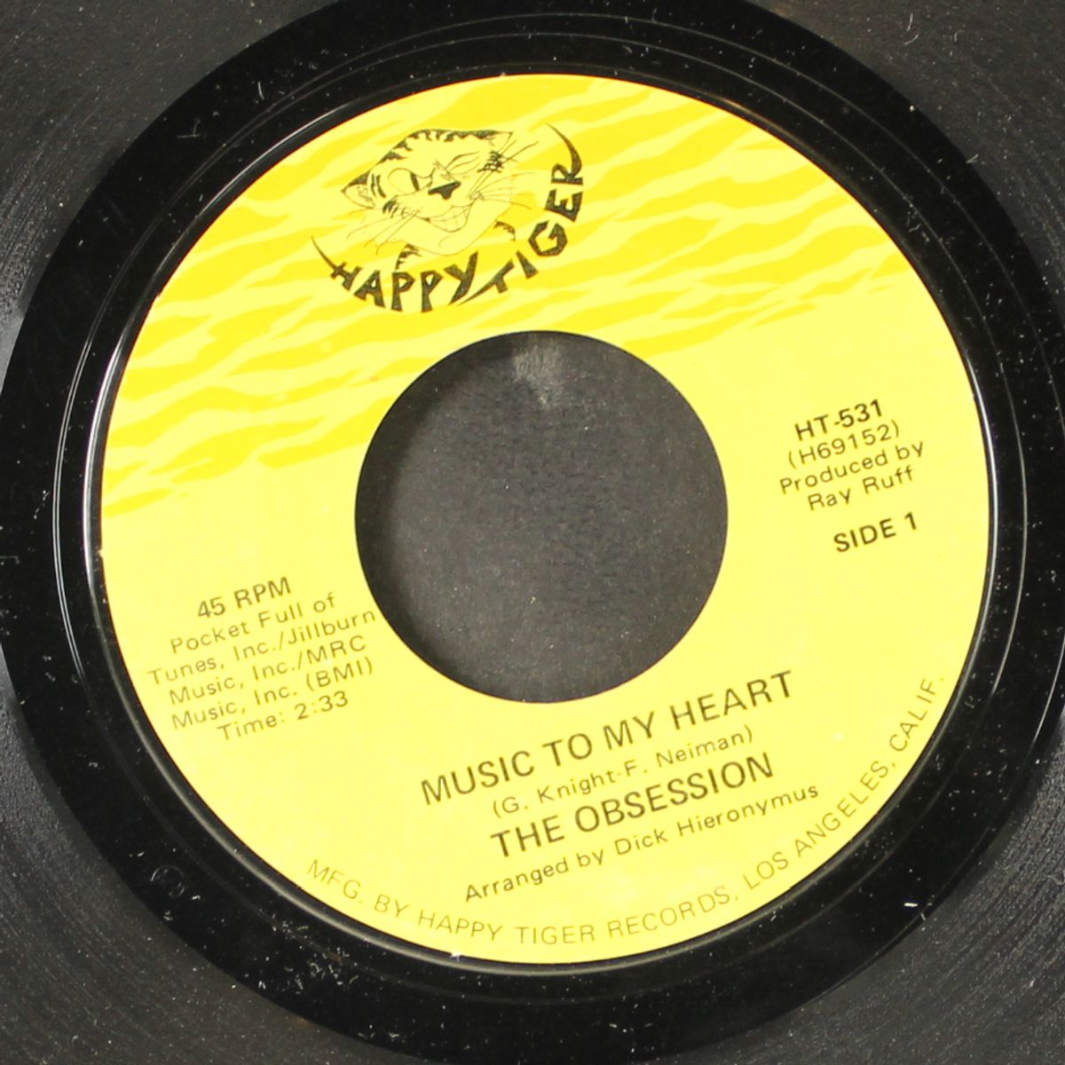 music to my heart / what do you think about that, baby by OBSESSION