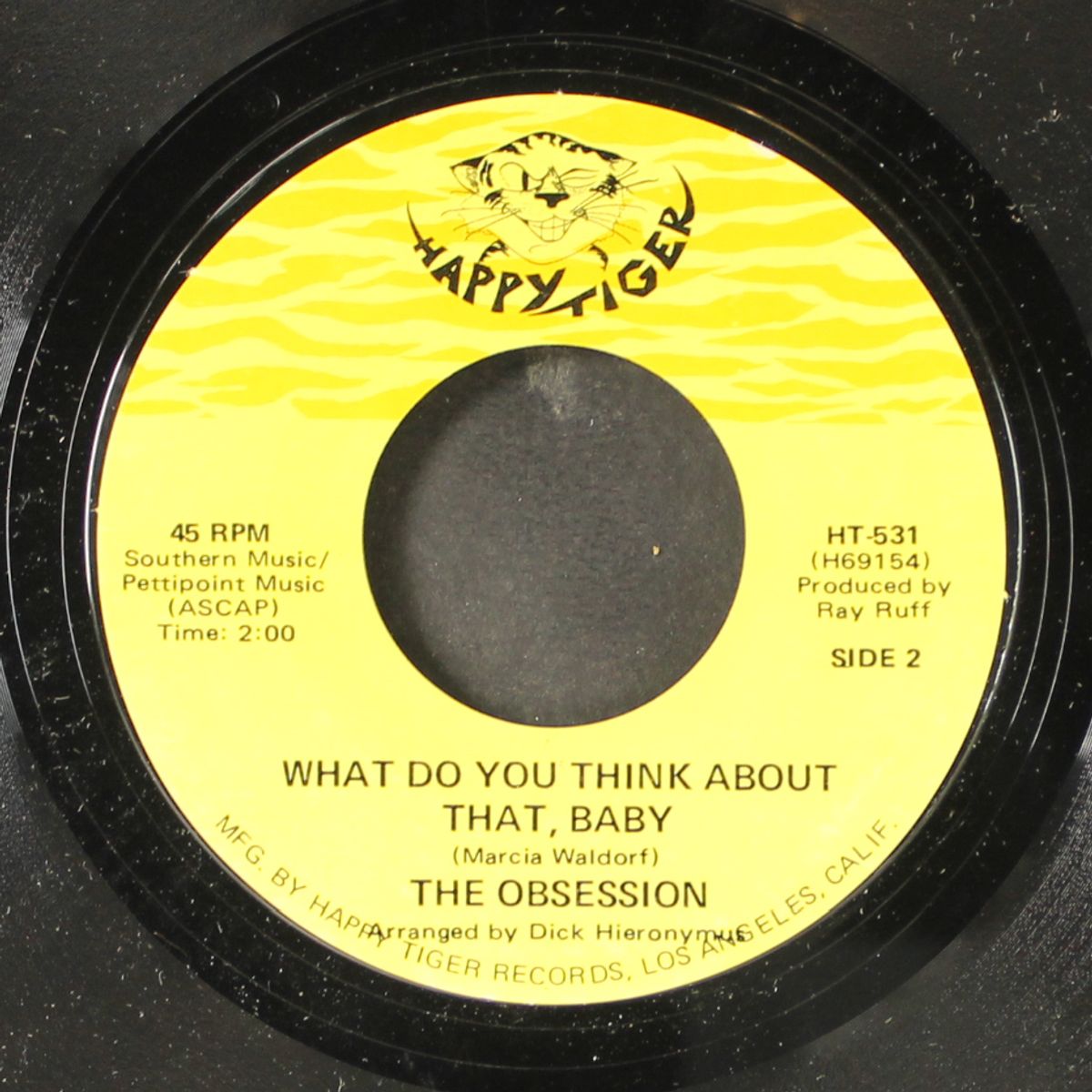 music to my heart / what do you think about that, baby by OBSESSION