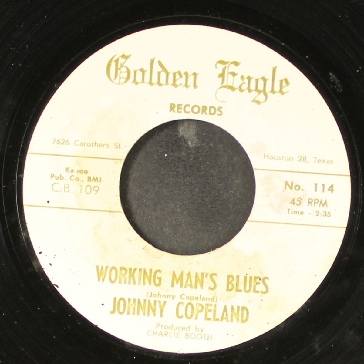 i got to go home / working man's blues by JOHNNY COPELAND
