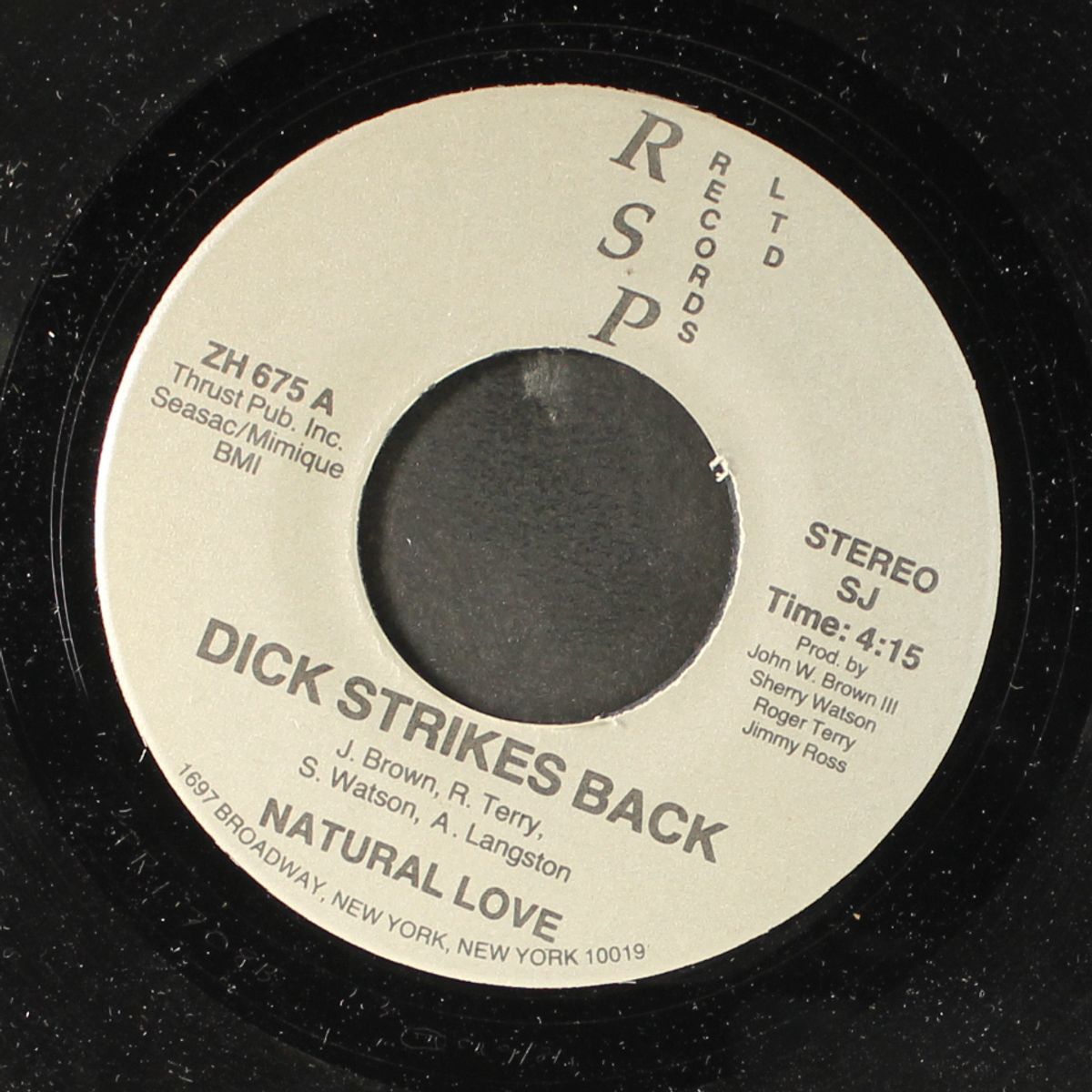 goodbye my love / dick strikes back by NATURAL LOVE