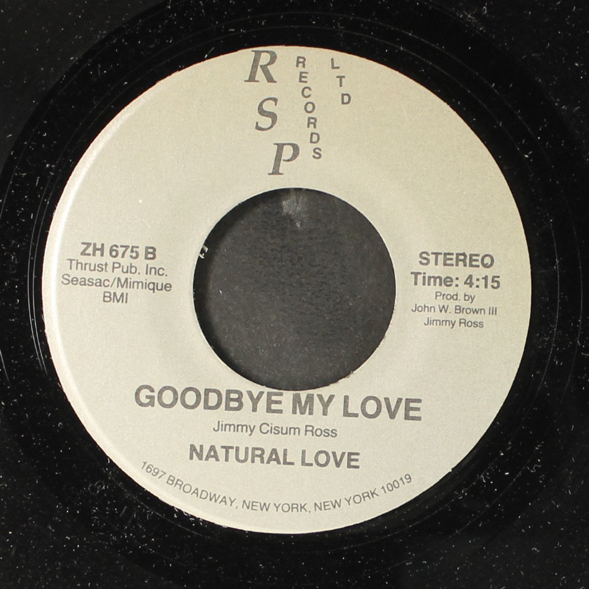 goodbye my love / dick strikes back by NATURAL LOVE