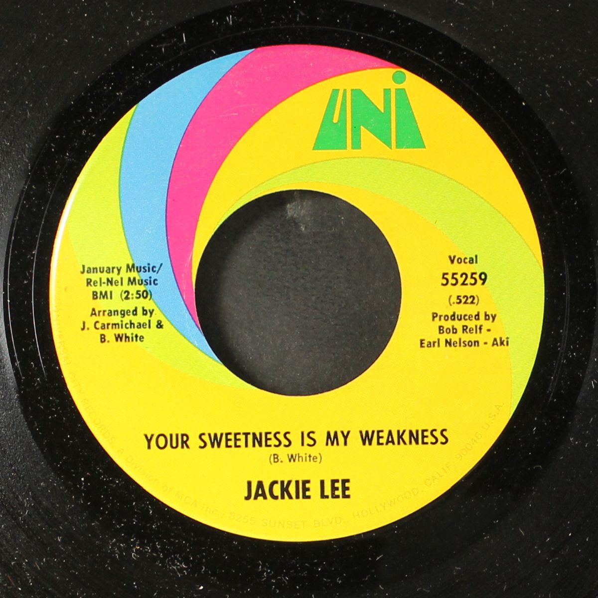 your sweetness is my weakness / you were searching for a love by JACKIE LEE