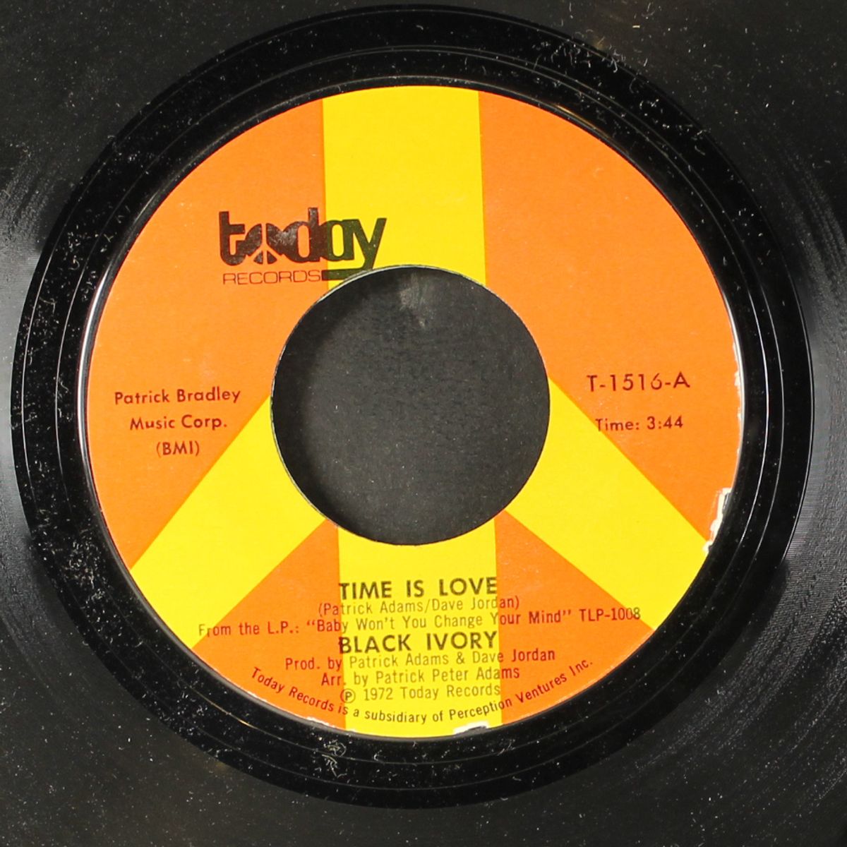 time is love / got to be there by BLACK IVORY