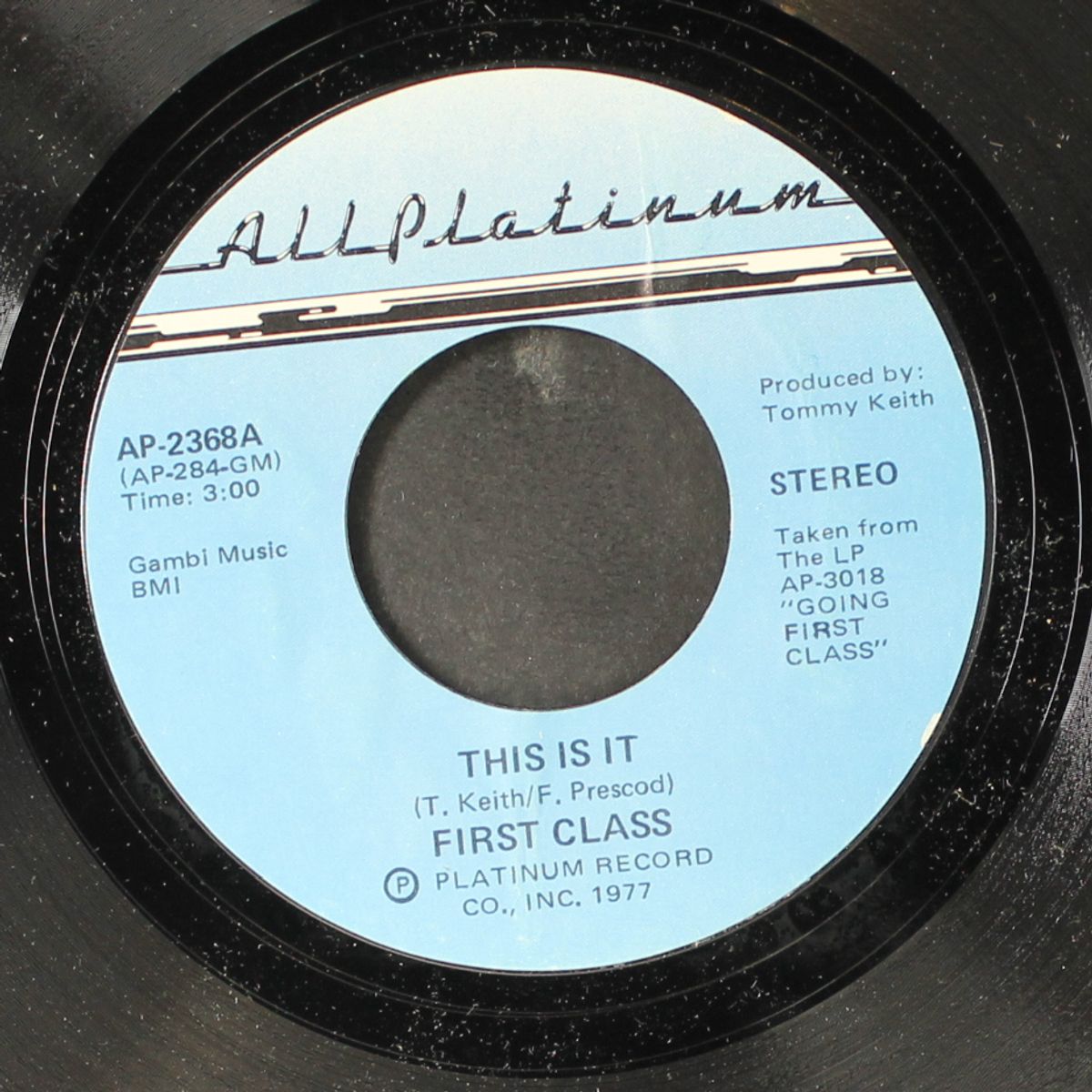 this is it / filled with desire by FIRST CLASS