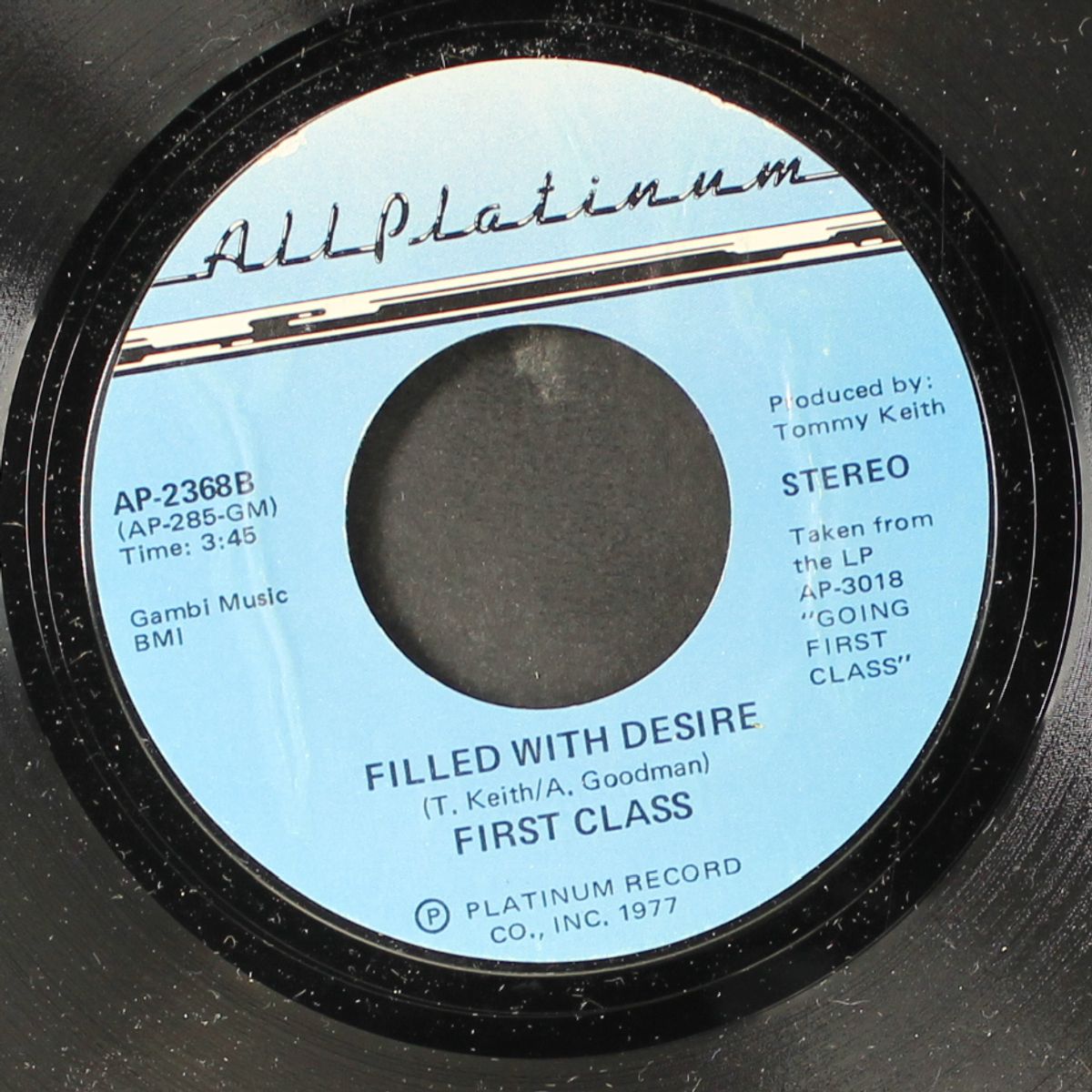 this is it / filled with desire by FIRST CLASS