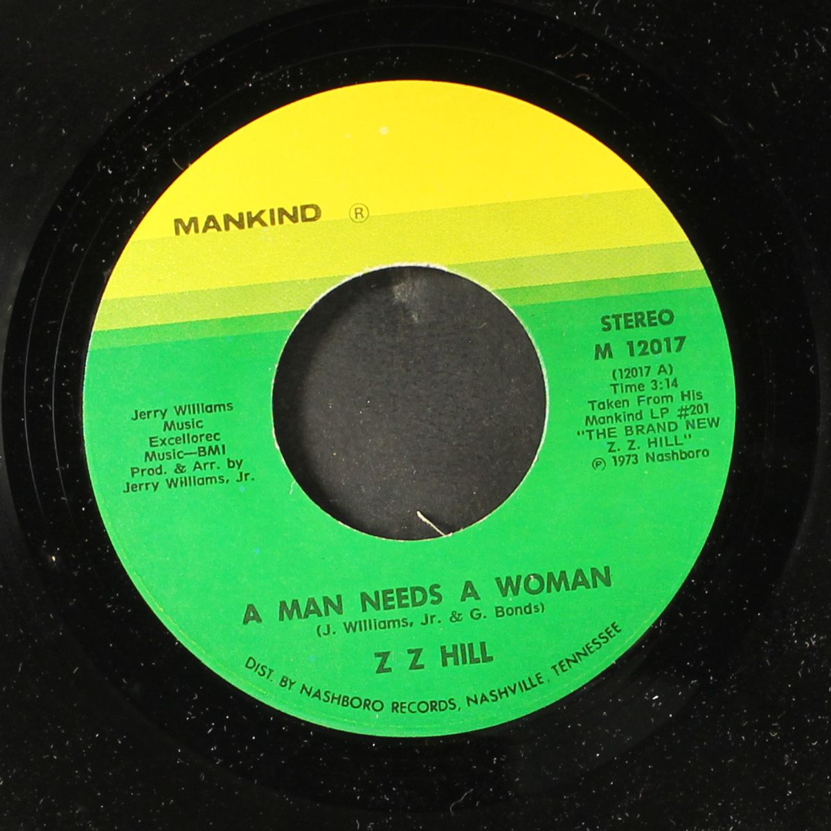 chokin' kind / a man needs a woman by Z.Z. HILL